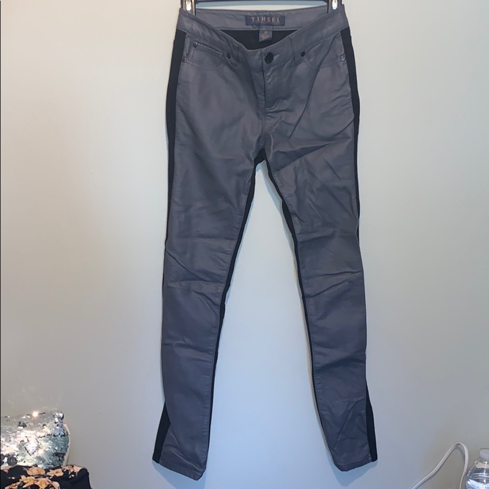 Tinsel Leather Pants